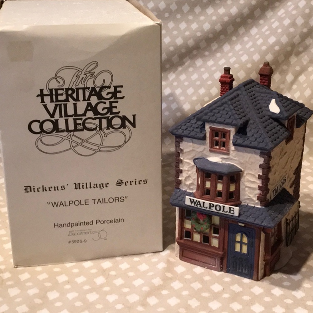 Dept. 56 Walpole Tailors